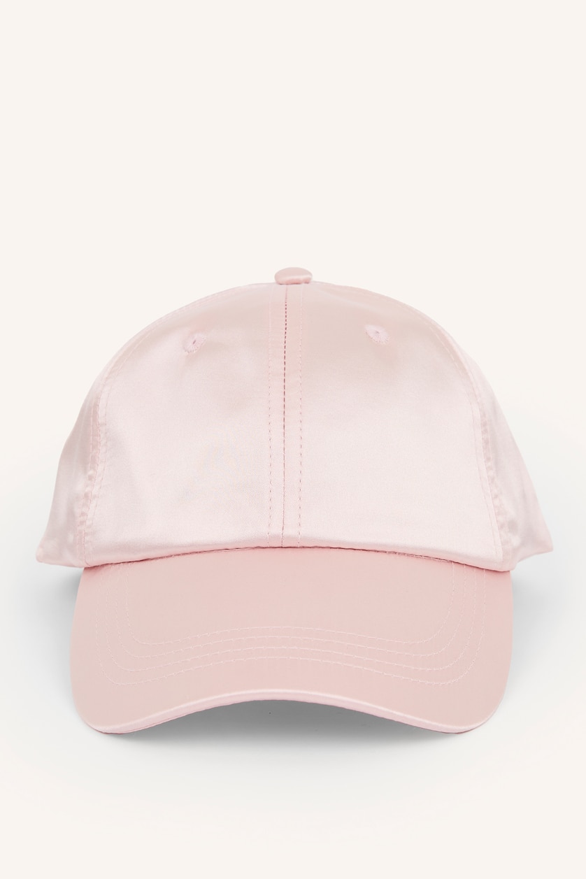 Women Pink Woman Satin Hat