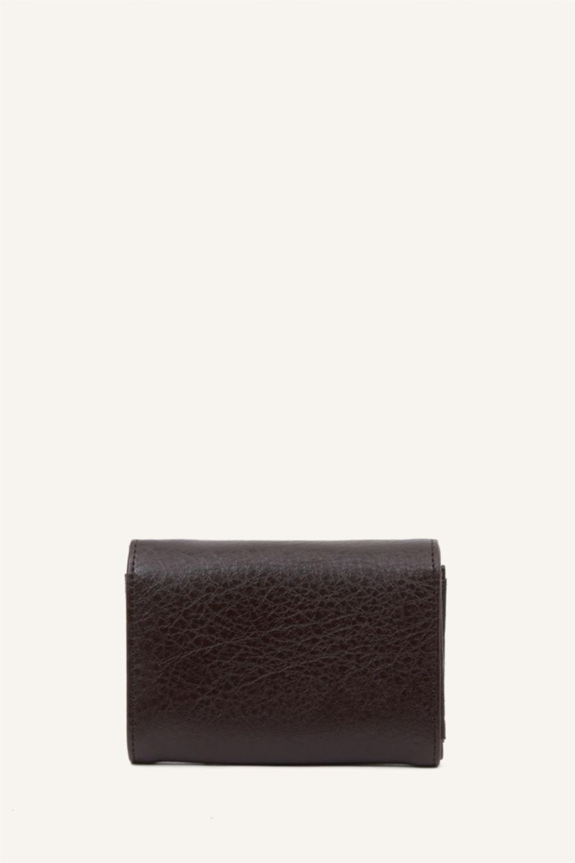 Kadın Siyah Suni Deri Cüzdan