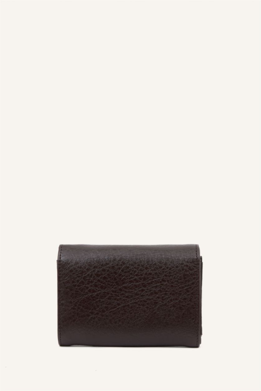 Kadın Kahve Suni Deri Cüzdan