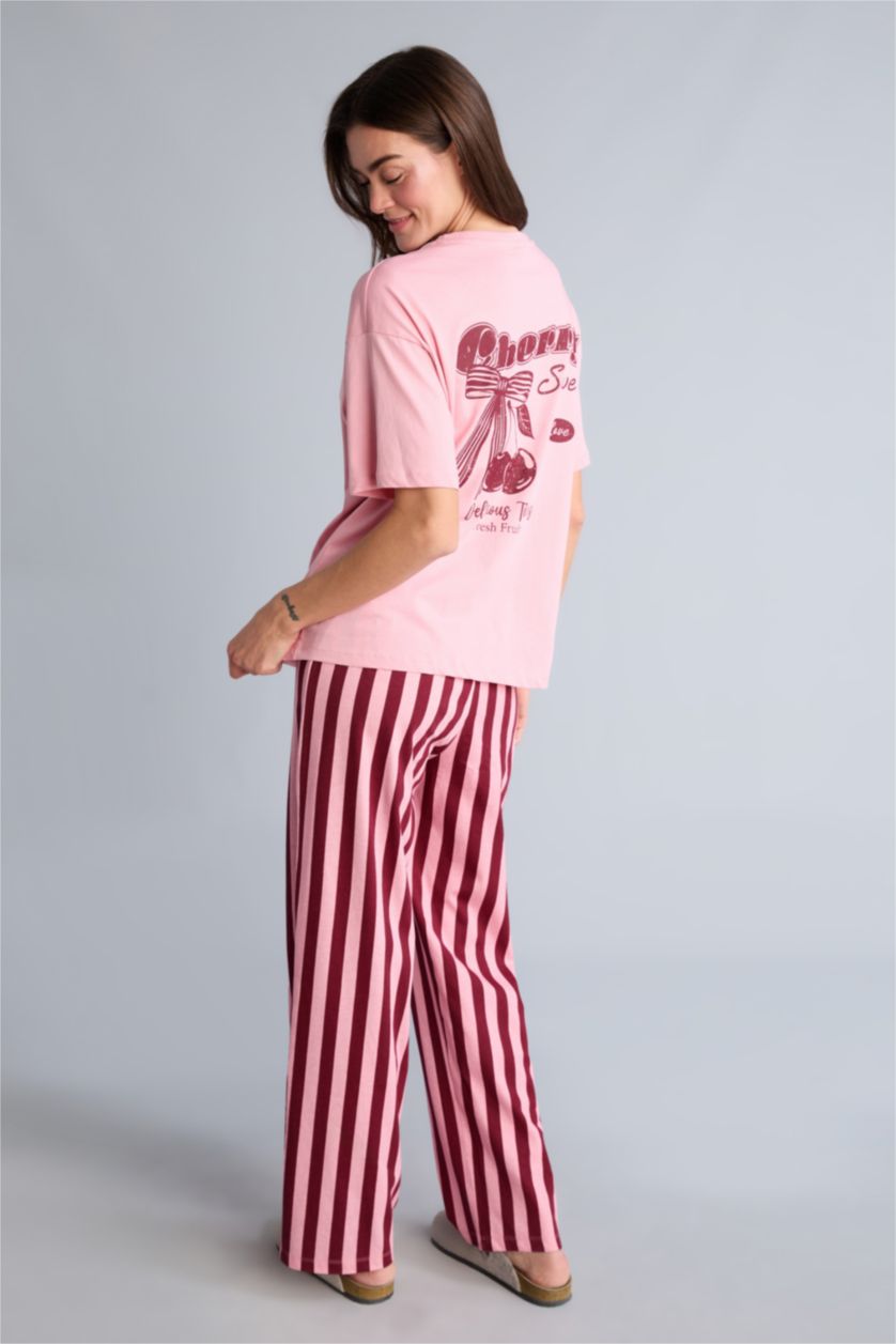 نساء زهري 2 piece Set