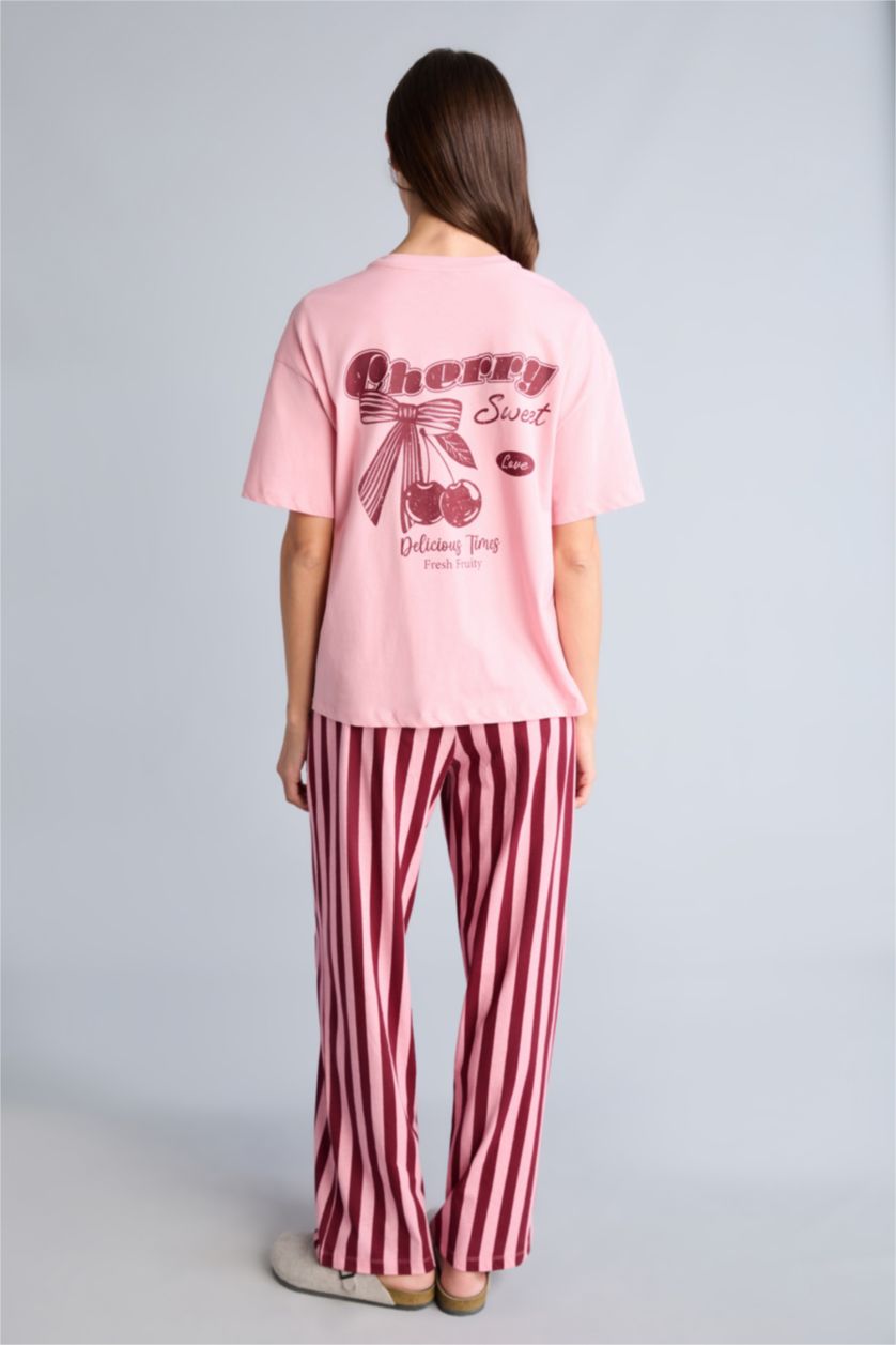 نساء زهري 2 piece Set