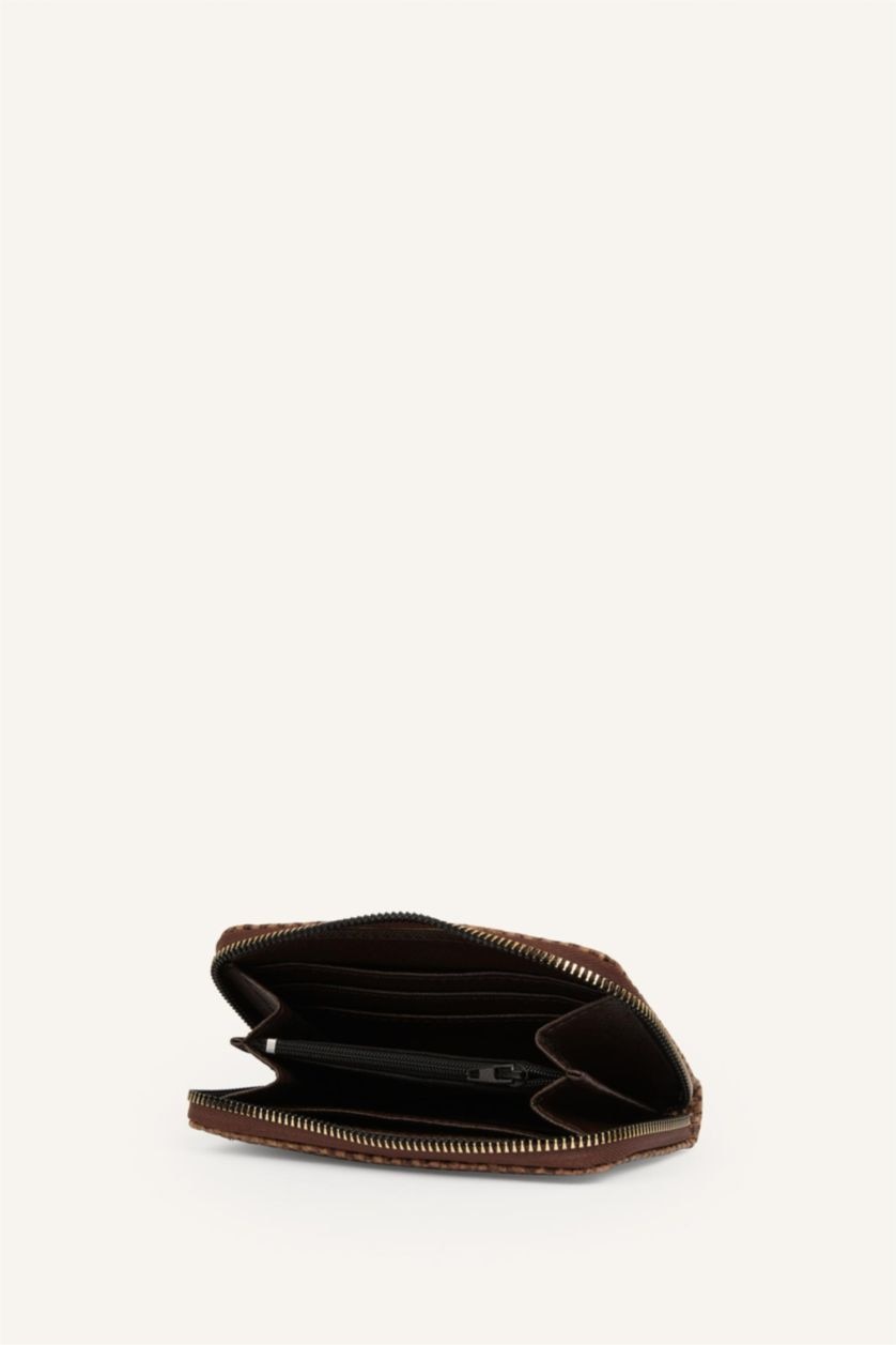 Women Brown Woman Faux Leather Wallets