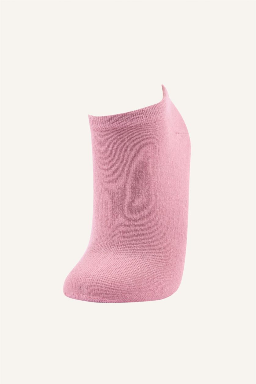 Kadın Açık Pembe Kadın Dikişsiz 2'li Modal Patik Çorap