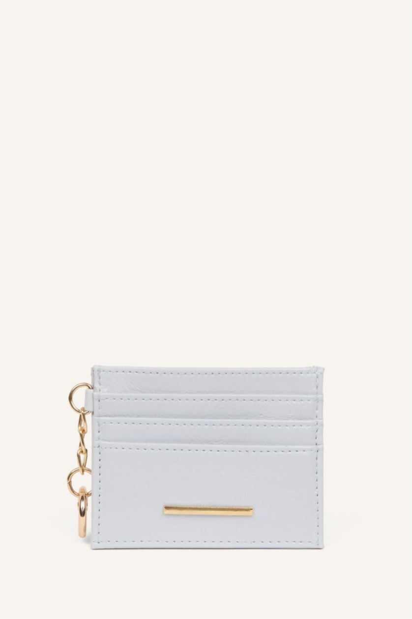 WOMAN Blue Woman Business Card Wallet