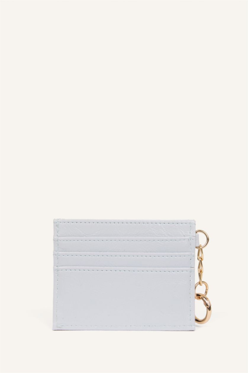 Kadın Mavi Kadın Suni Deri Kartlık