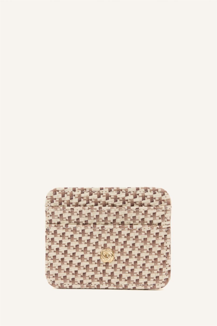 Kadın Bej Kadın Suni Deri Kartlık