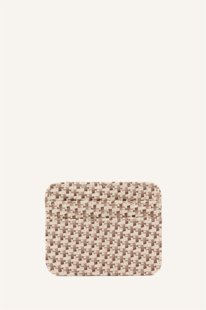 Kadın Bej Kadın Suni Deri Kartlık