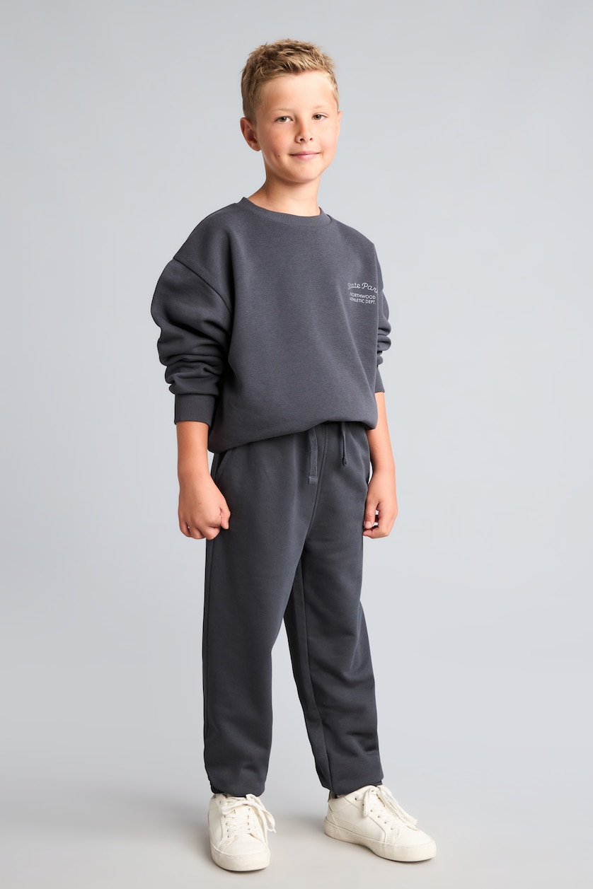 BOYS & TEENS Anthracite بنطلون اولادي قصة عادية