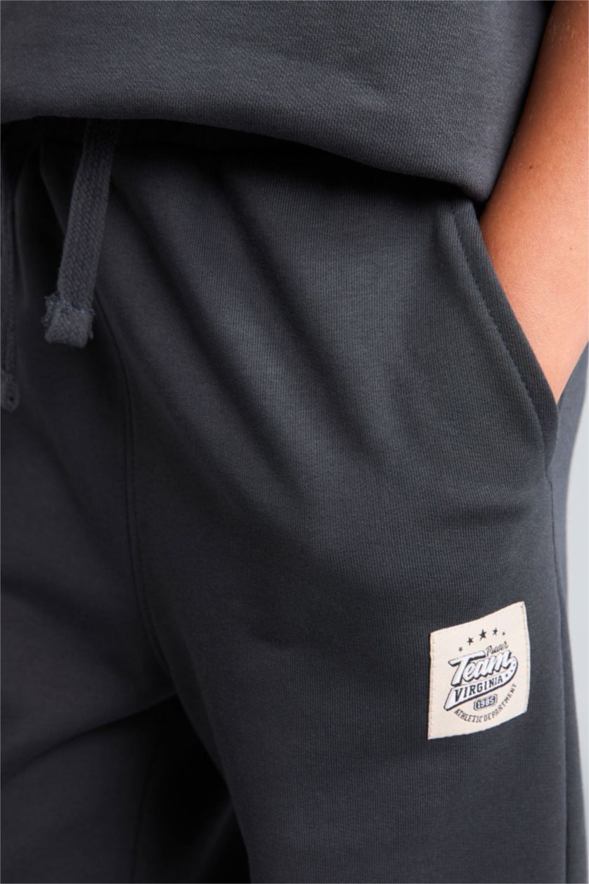 BOYS & TEENS Anthracite بنطلون اولادي قصة عادية