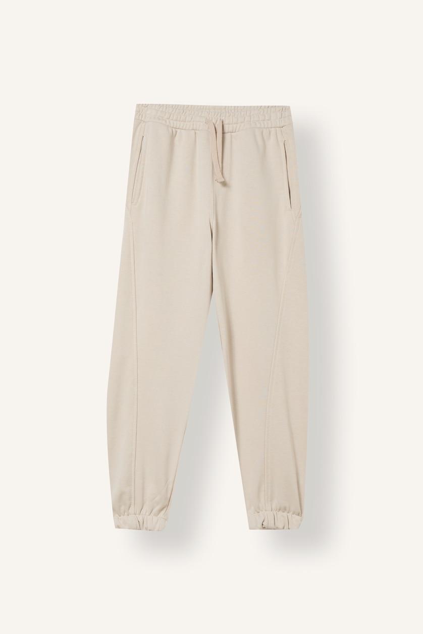Erkek Çocuk - Genç Erkek Bej Regular Jogger Fit Eşofman Altı Erkek Çocuk