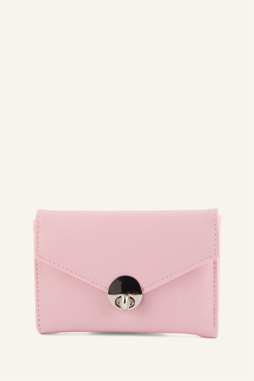 Women Powder Woman 2 piece Faux Leather Wallets