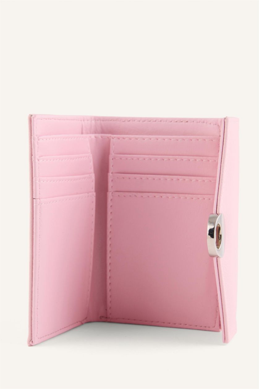 Women Powder Woman 2 piece Faux Leather Wallets