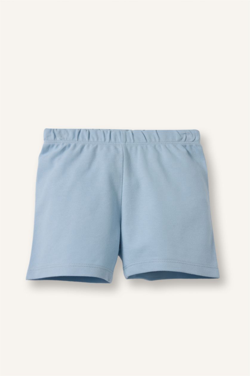 Erkek Bebek Mavi 2'Li Basic Pijama Takım Erkek Bebek