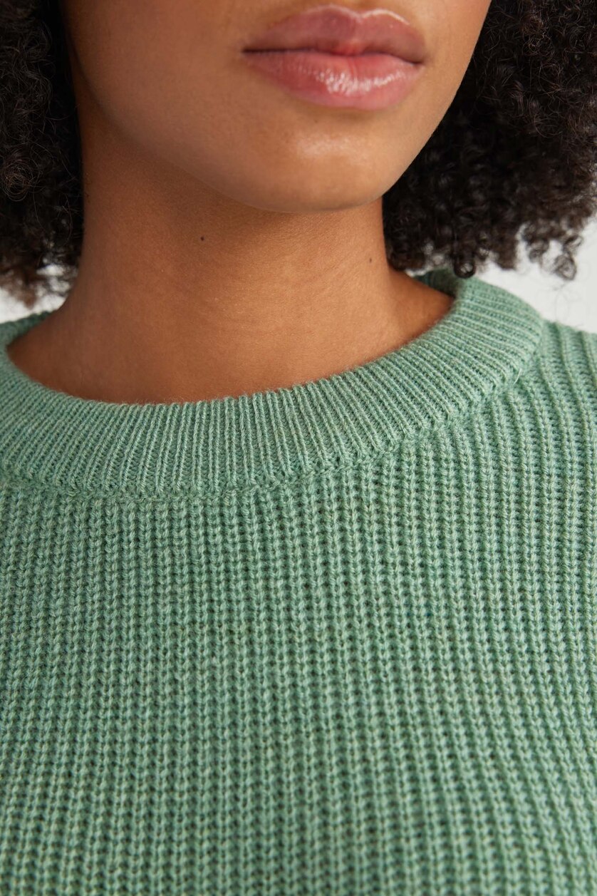 WOMAN Mint Regular Fit Knitwear Pullover