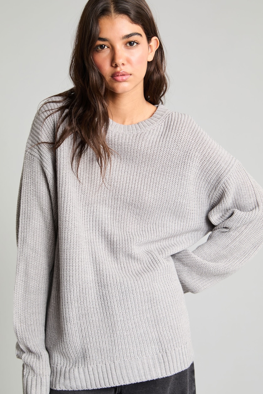 Women Grey Regular Fit Pullover
