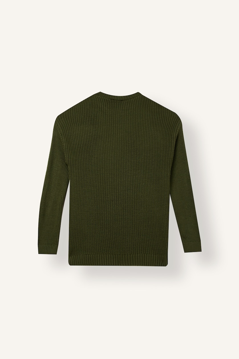 WOMAN Khaki Regular Fit Pullover