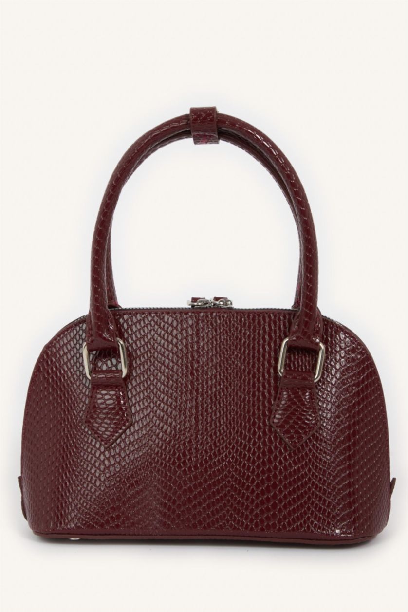 Kadın Bordo El Çantası