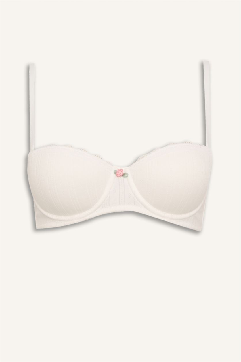 Women White Bra
