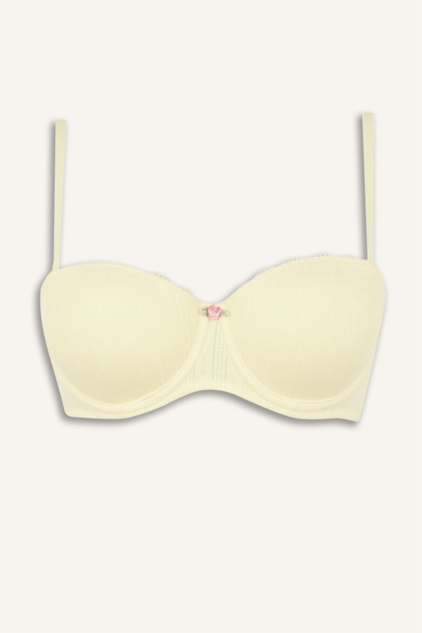 WOMAN Light Yellow Bra