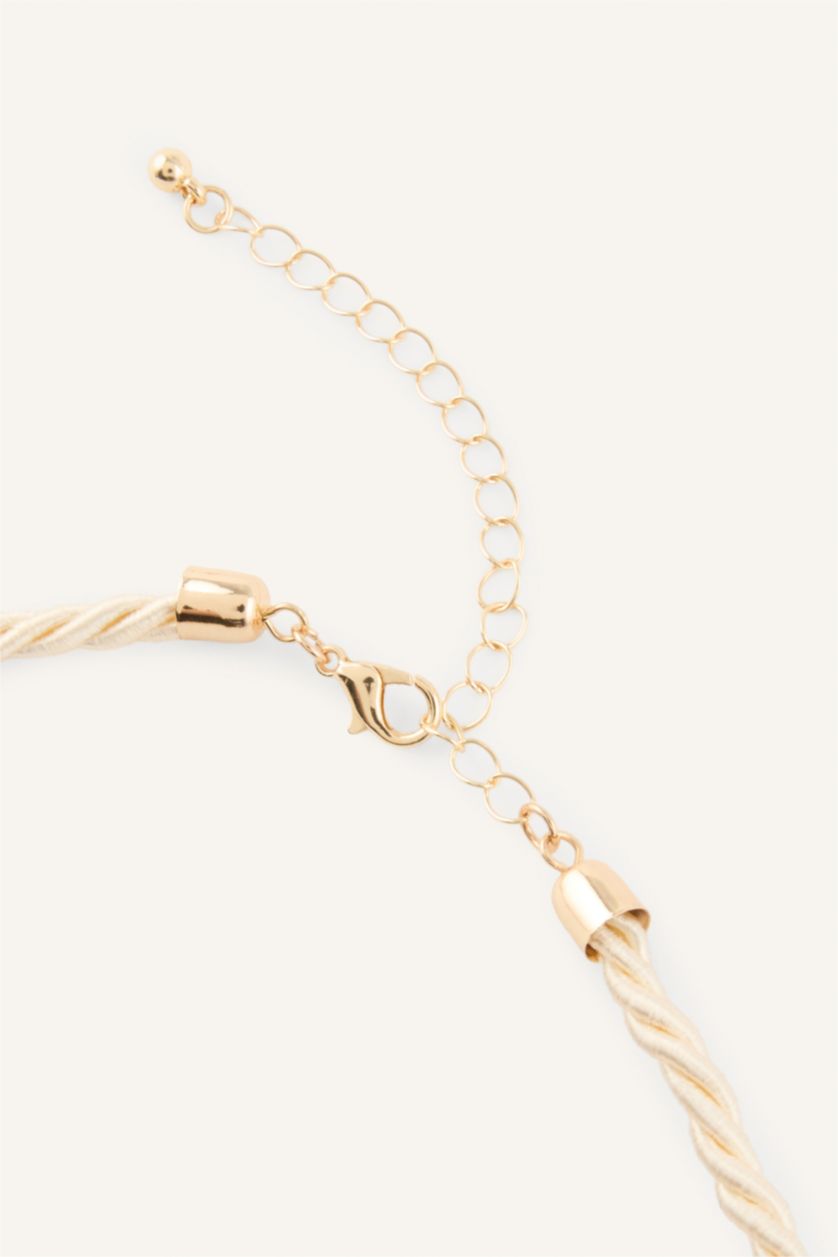 Women White Necklace