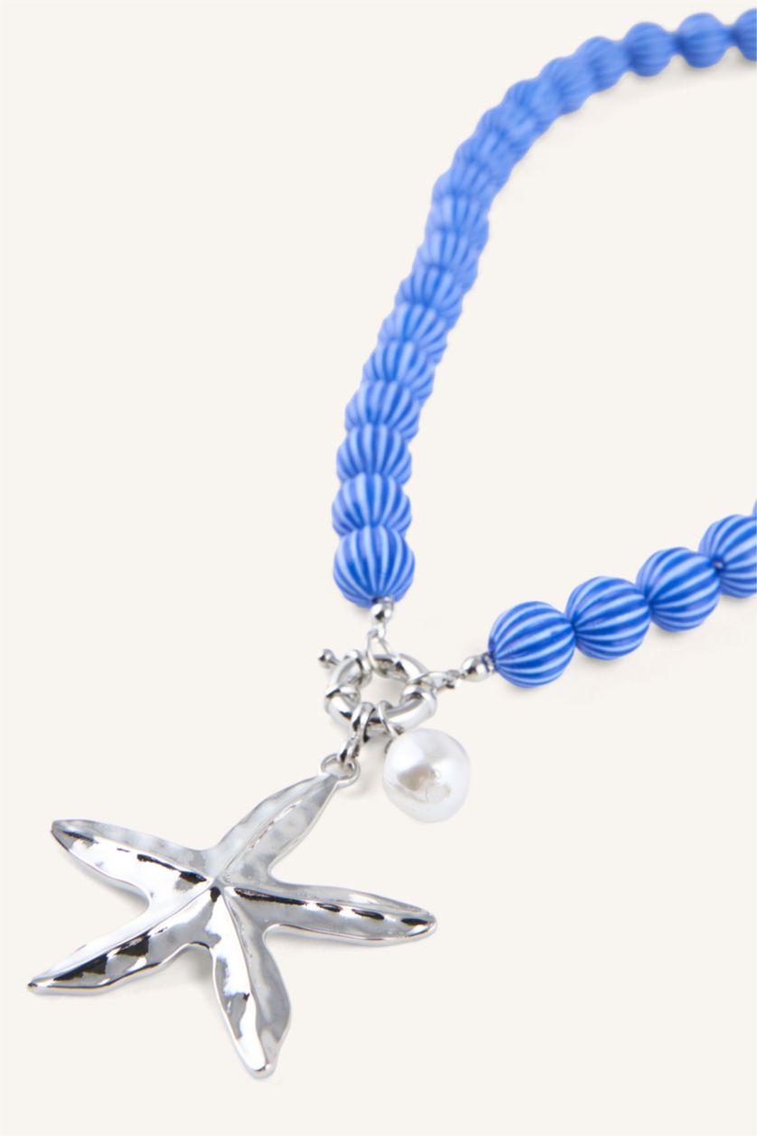 Women Blue Necklace