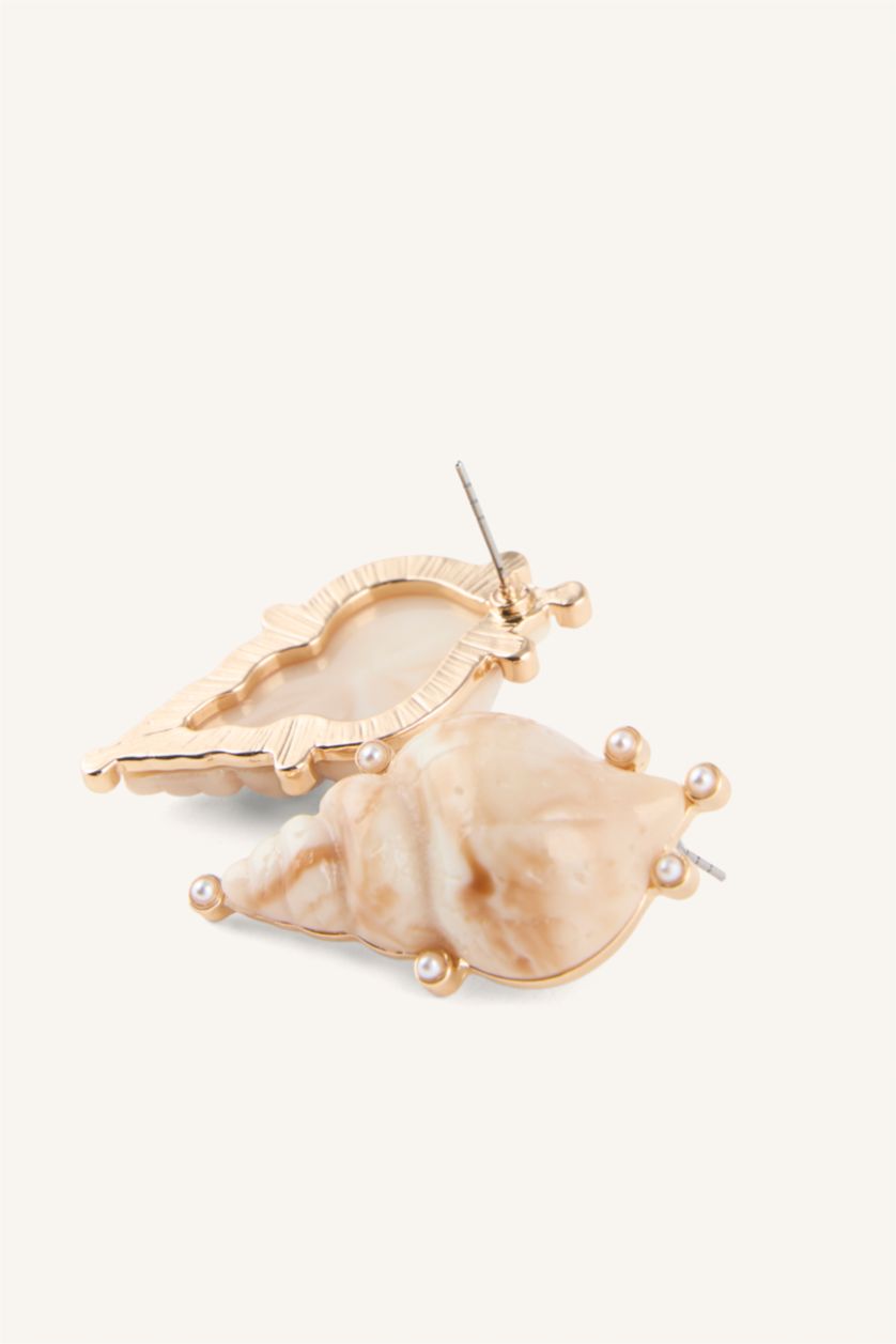 Women White Earring