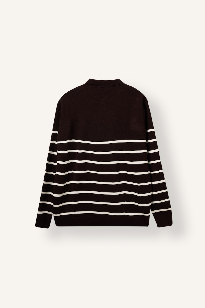 MAN Dark Brown Standard Fit Knitwear Pullover