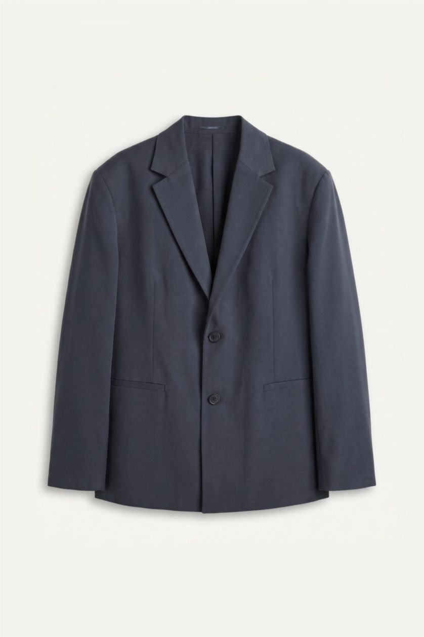 Men NAVY Oversize Fit Sensual Blazer