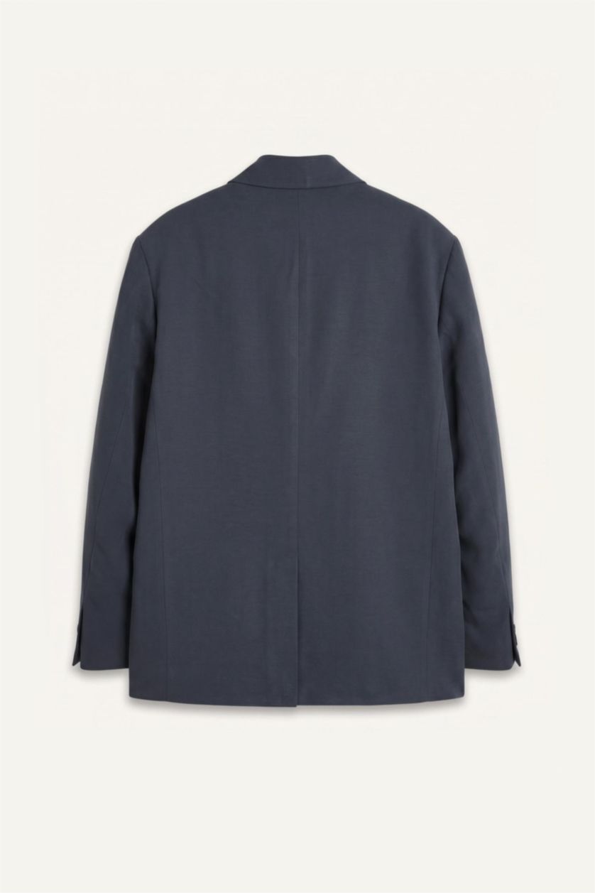Men NAVY Oversize Fit Sensual Blazer