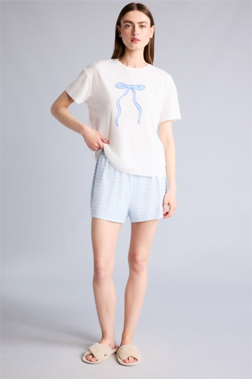 Woman Light Blue 2 piece Set