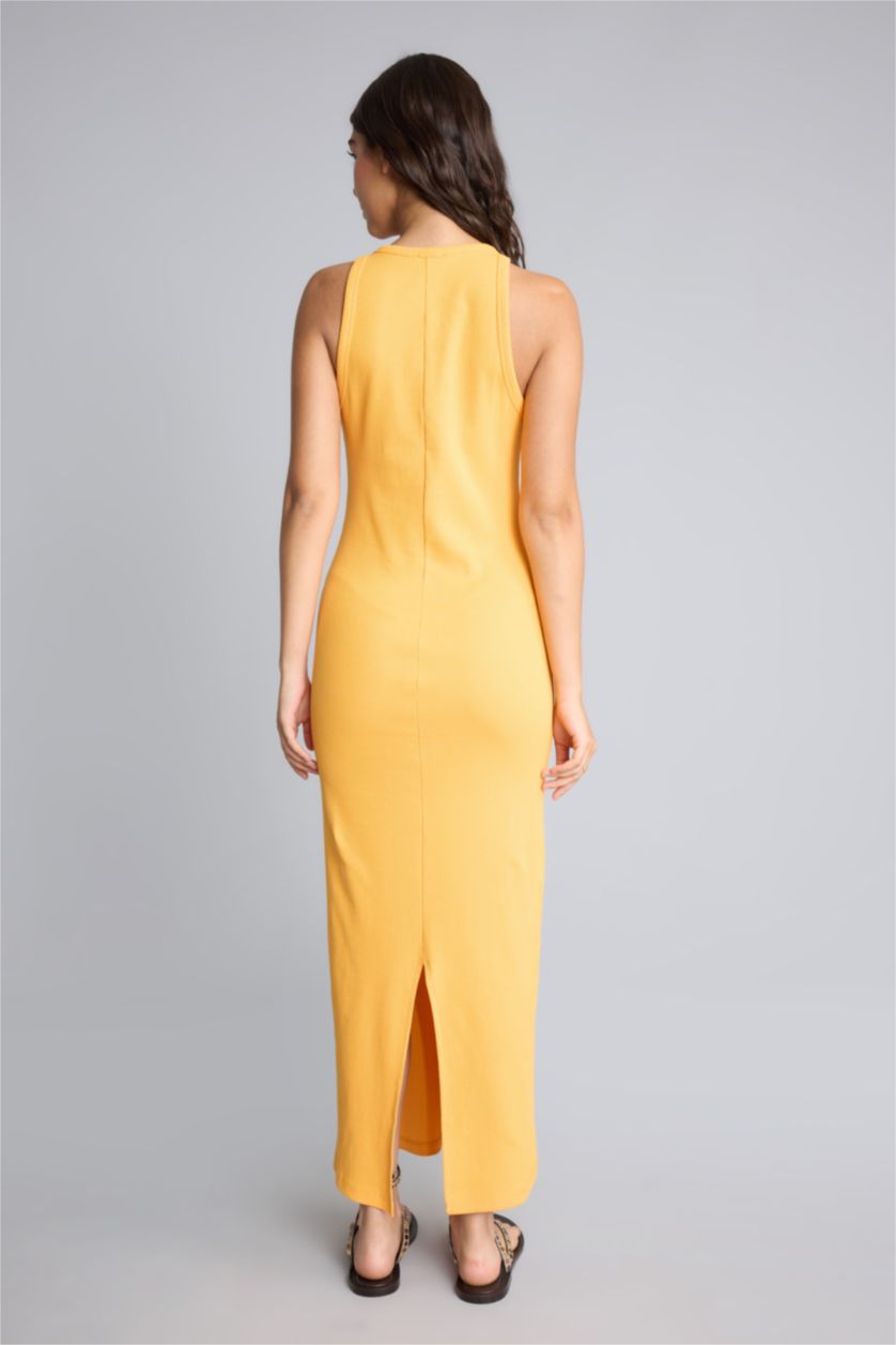 Women Orange Ribana Dress