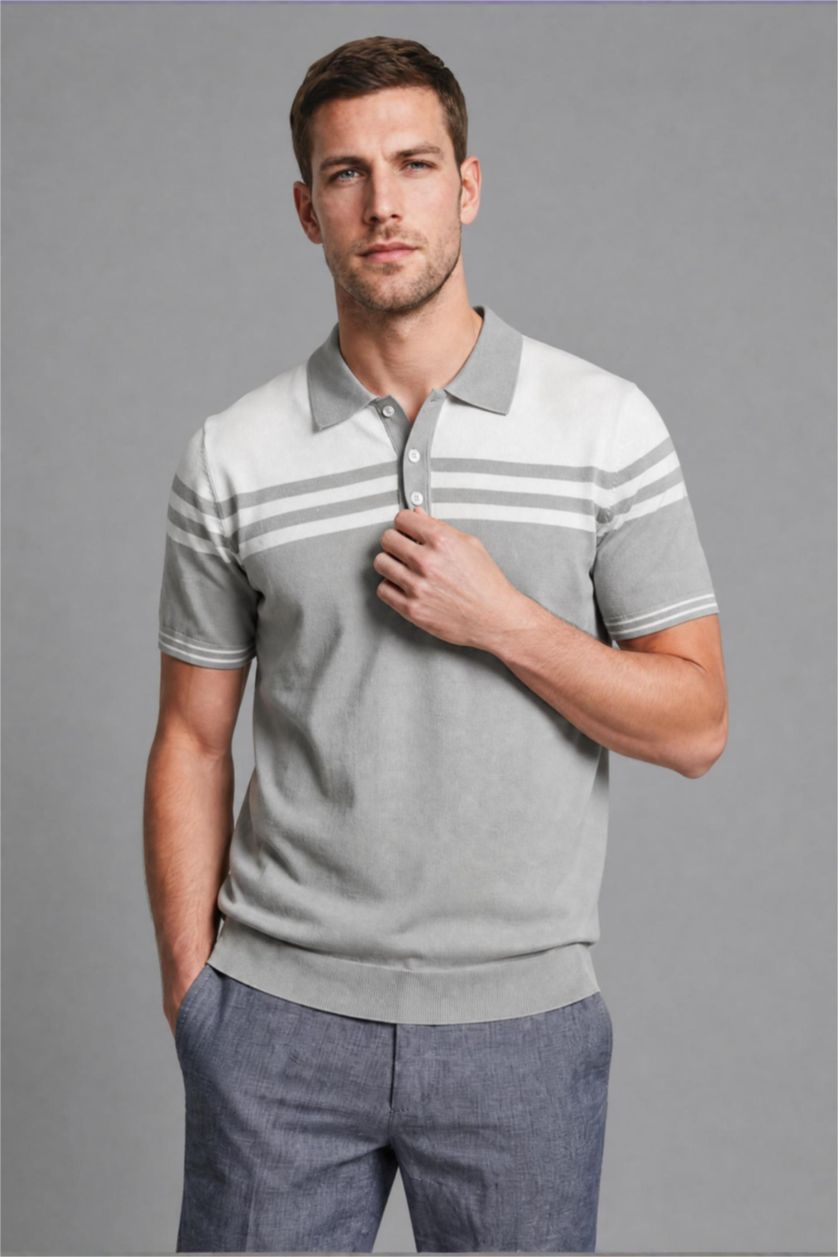 Men Mint Standard Fit Short Sleeve Polo T-Shirt