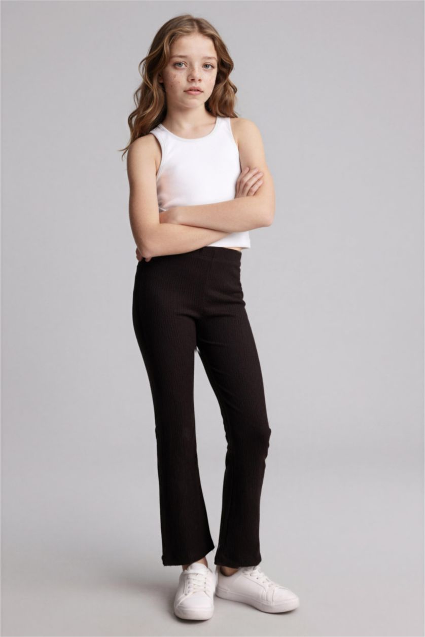 Girls & Teens Brown بنطلون ستريج بناتي