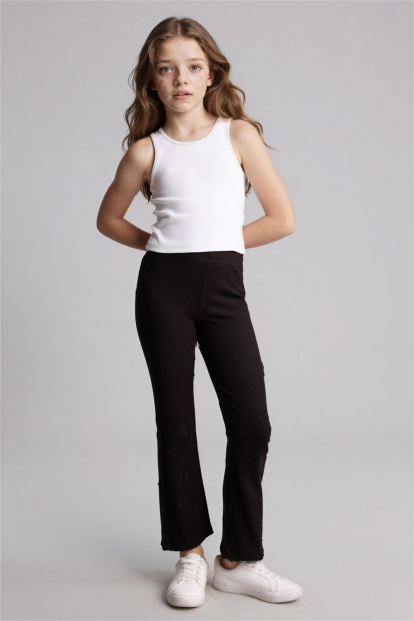 Girls & Teens Brown بنطلون ستريج بناتي