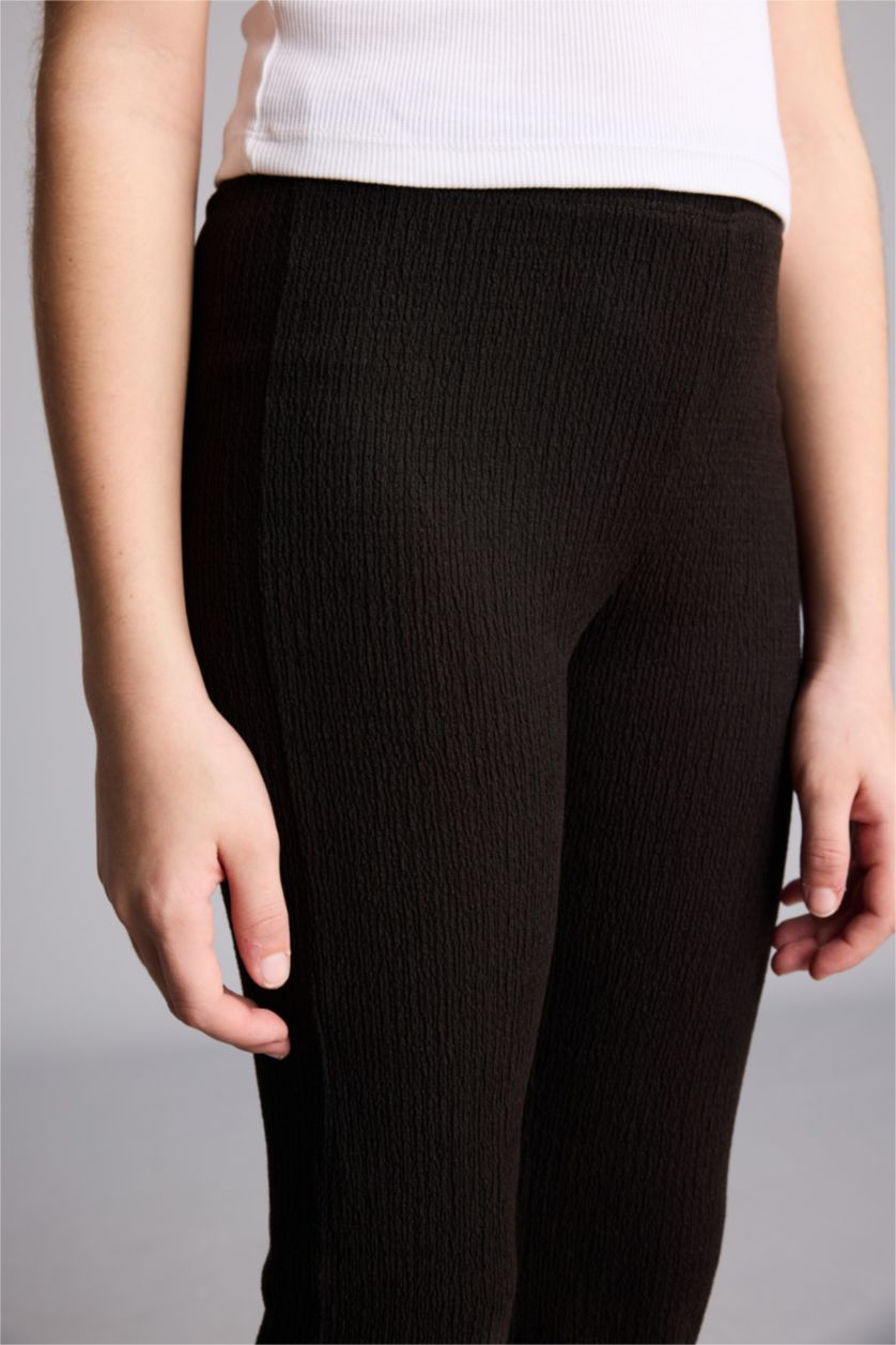 Girls & Teens Brown بنطلون ستريج بناتي