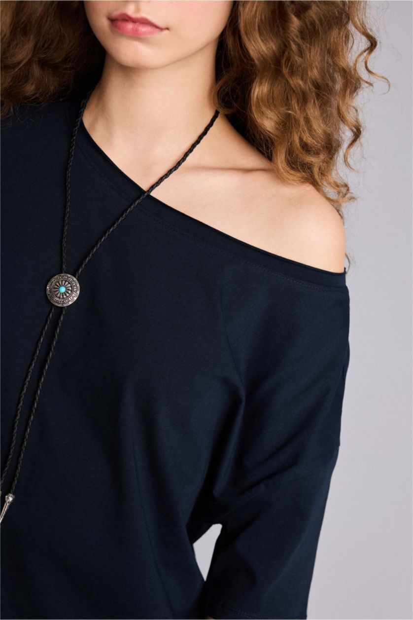 حريمي كحلي Woman Short Sleeve T-Shirt