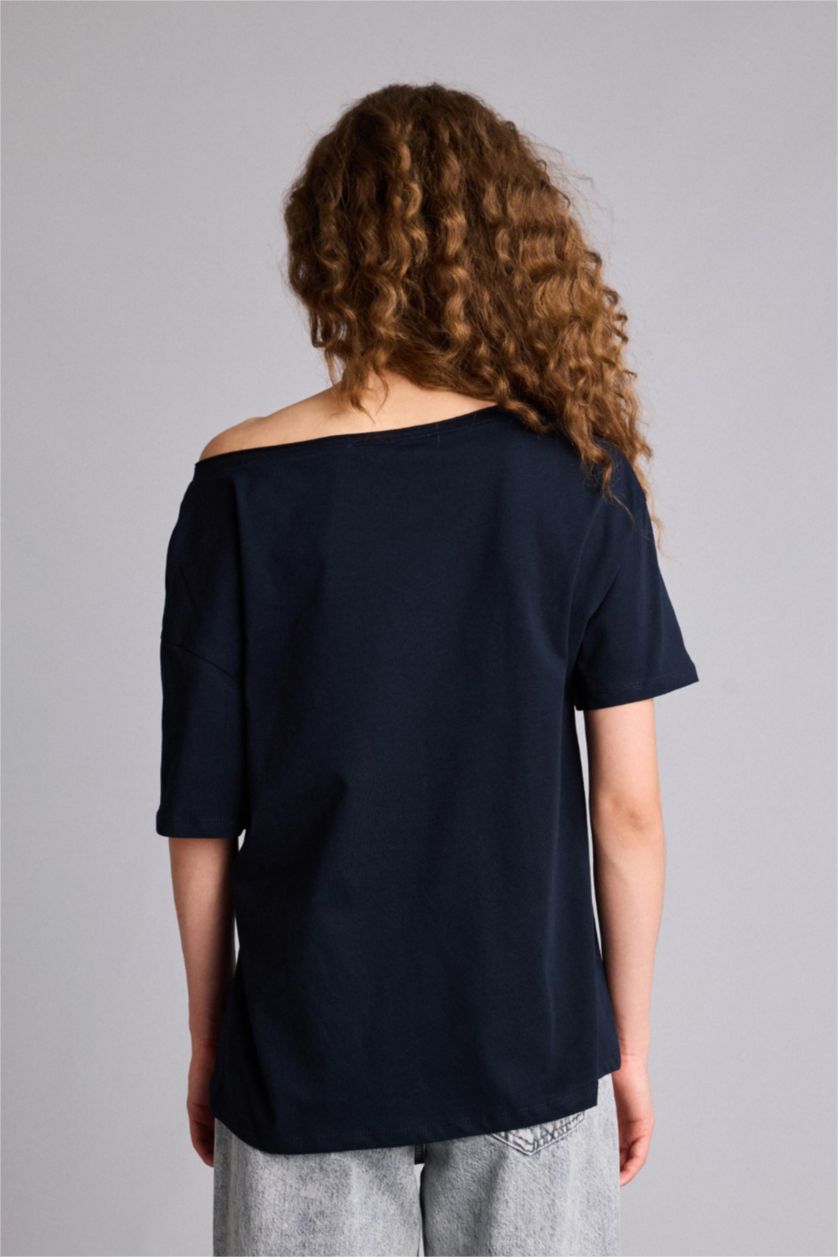 حريمي كحلي Woman Short Sleeve T-Shirt