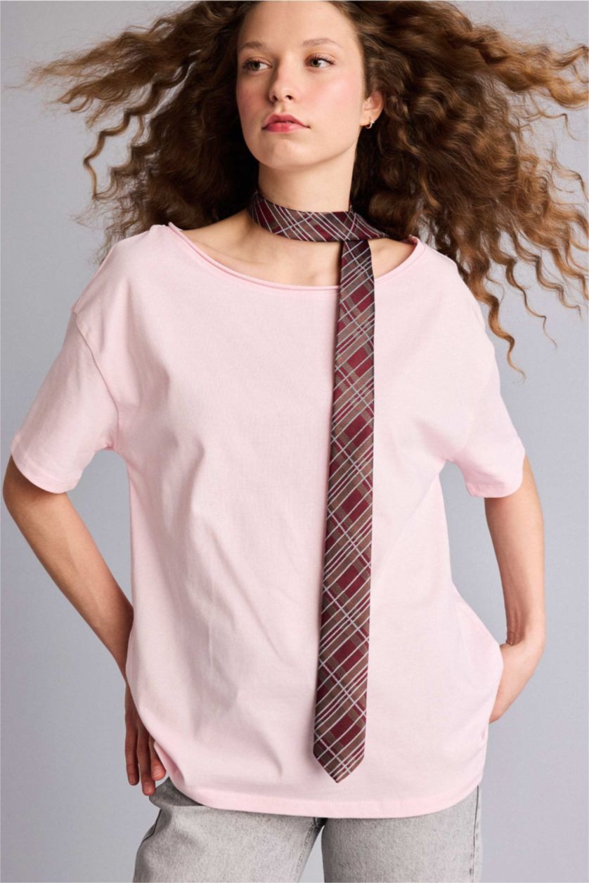 حريمي زهري Woman Short Sleeve T-Shirt