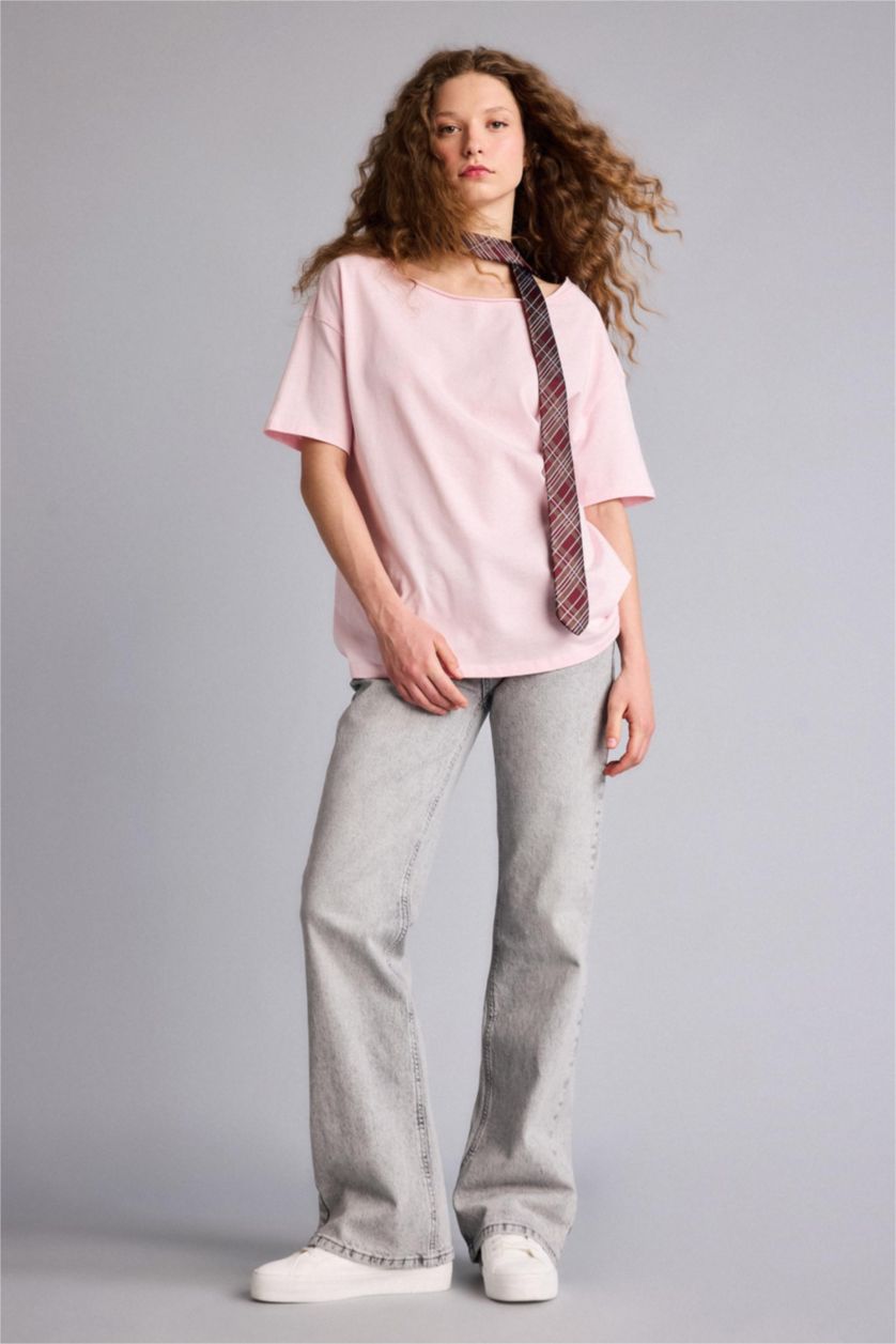 حريمي زهري Woman Short Sleeve T-Shirt