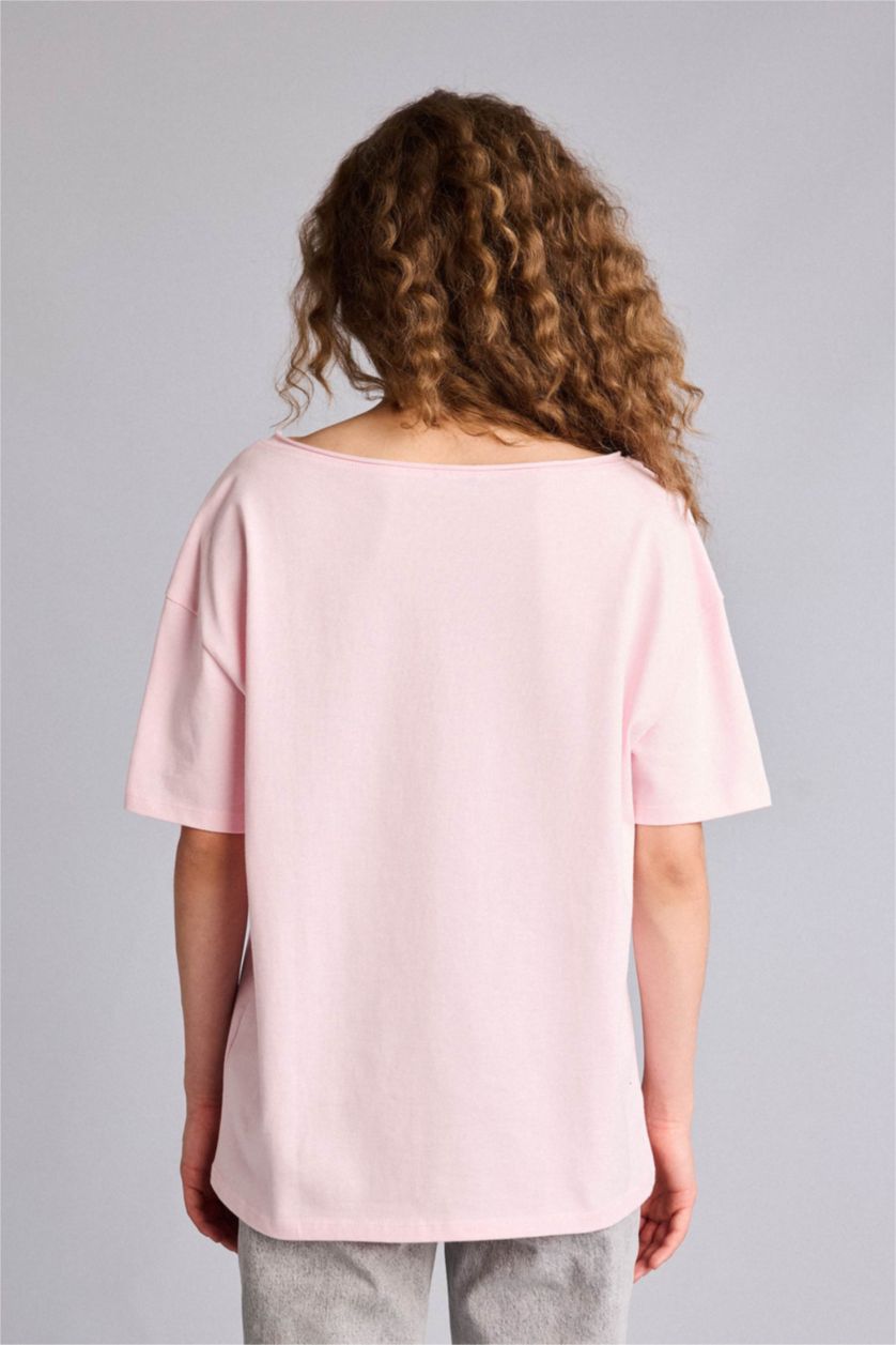 حريمي زهري Woman Short Sleeve T-Shirt