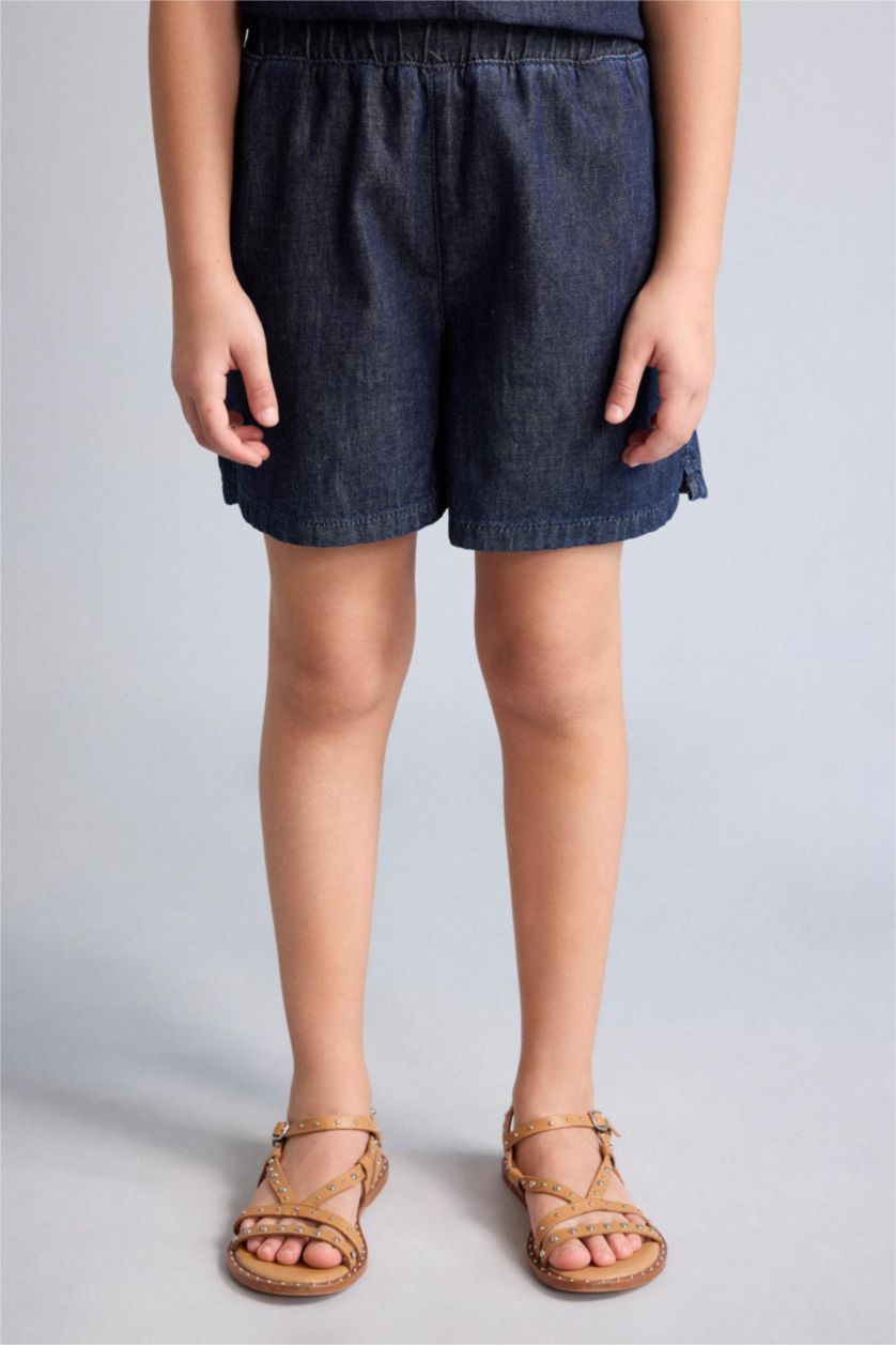 Young Girls - Teen Girls Dark Blue Girl Shorts