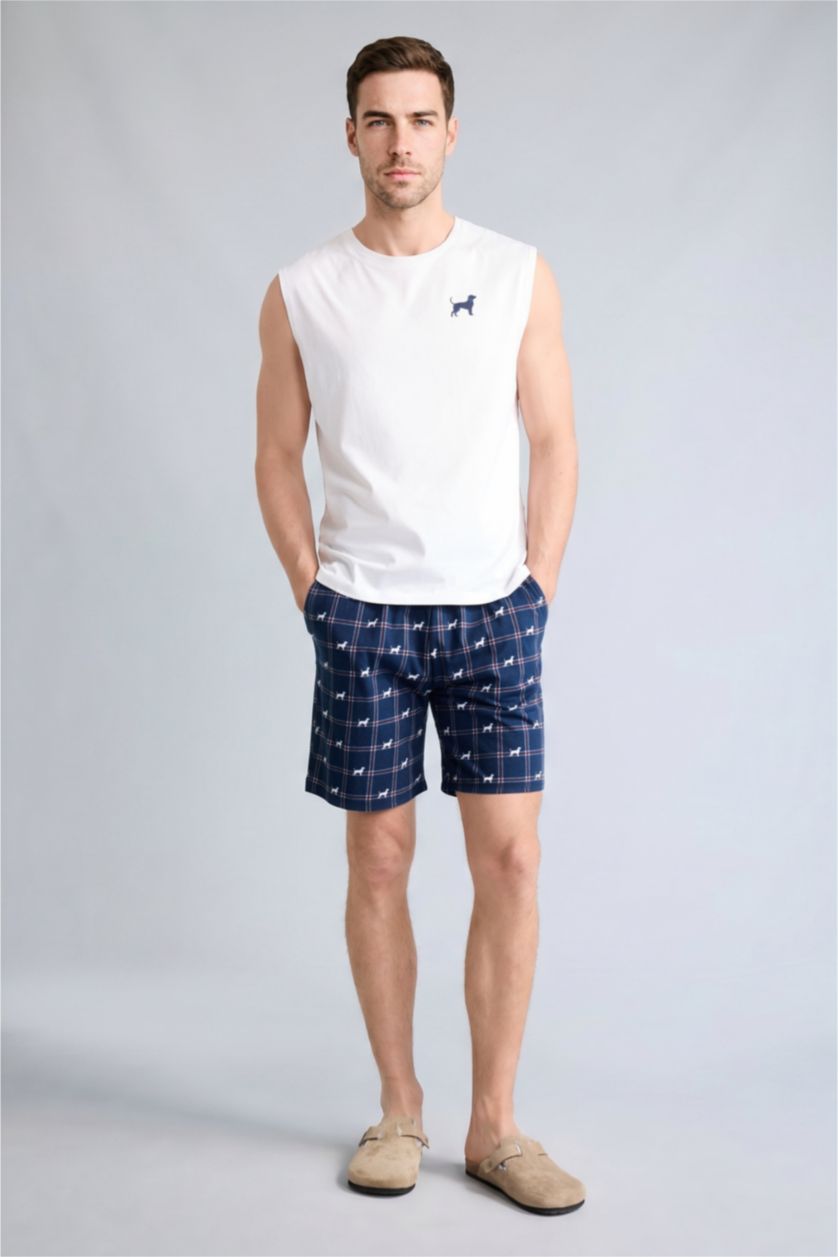 Men Ecru 2 piece Set