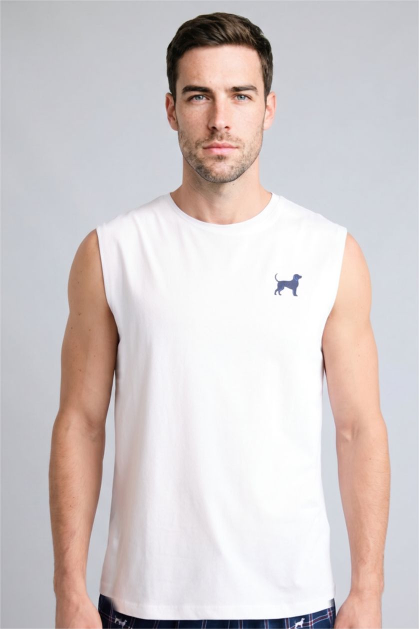 Men Ecru 2 piece Set