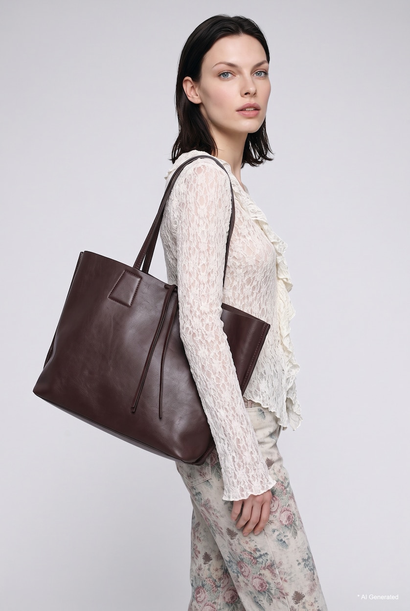 Women Dark Brown Shoulder bag