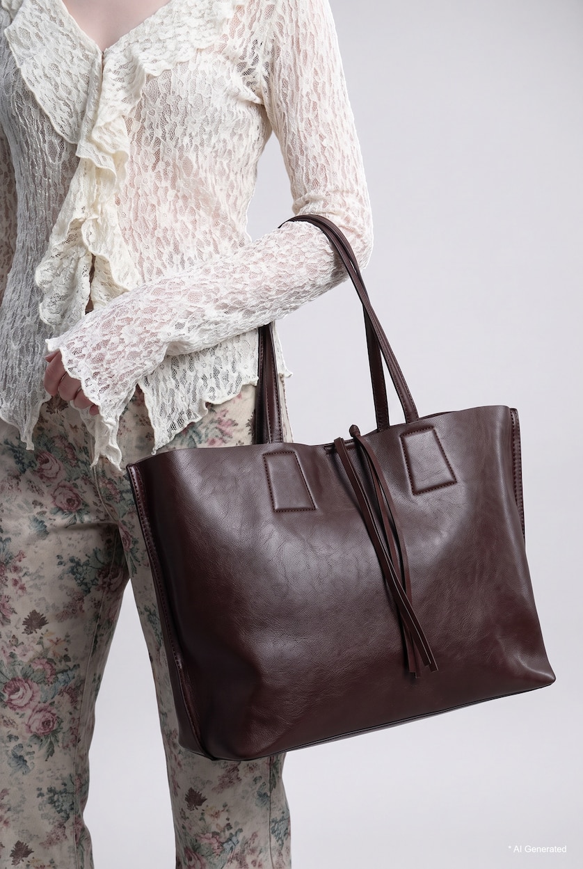 Women Dark Brown Shoulder bag