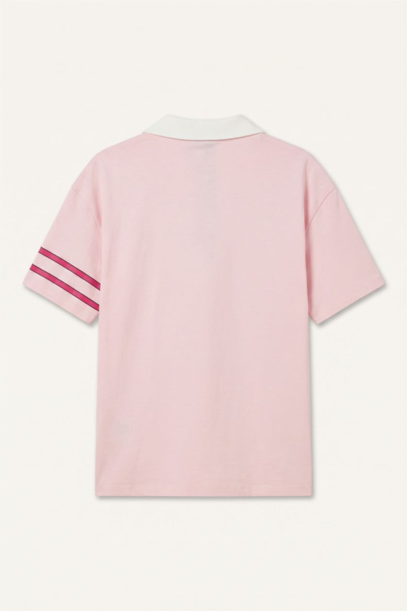 Young Girls - Teen Girls Light Pink Slogan Short Sleeve T-Shirt