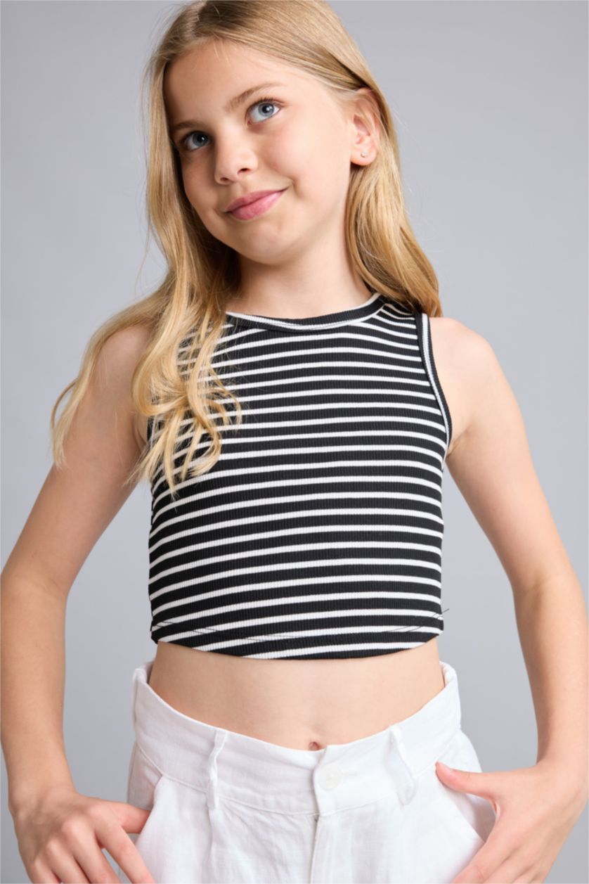 Young Girls - Teen Girls Violet Beyaz Girl 2 piece Ribana Tank Top