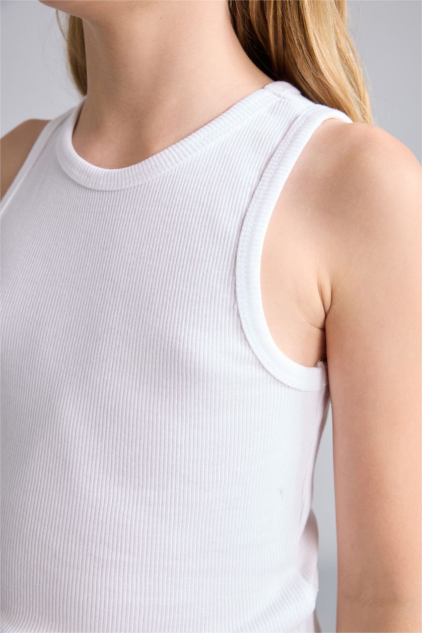Young Girls - Teen Girls Violet Beyaz Girl 2 piece Ribana Tank Top