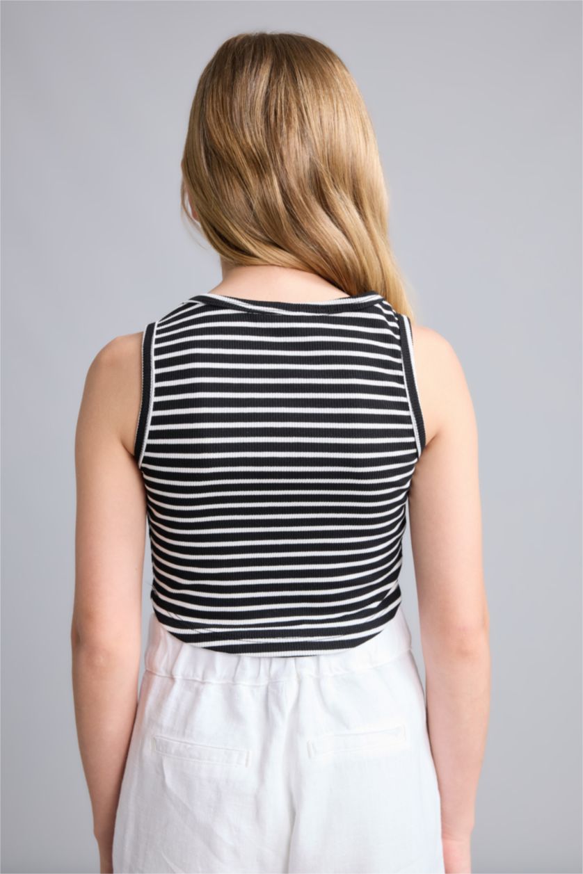 Young Girls - Teen Girls Violet Beyaz Girl 2 piece Ribana Tank Top