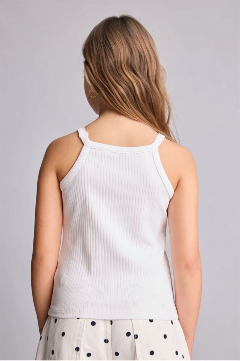 Young Girls - Teen Girls White Girl Camisole Tank Top